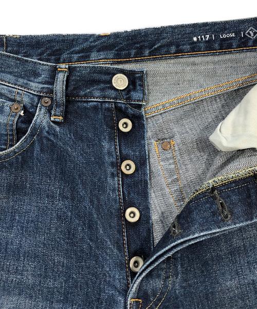 ordinary fits（オーディナリーフィッツ）Ordinary fits (オーディナリーフィッツ) 117 TYPE LOOSEデニムパンツ インディゴ サイズ:SIZE 30の古着・服飾アイテム