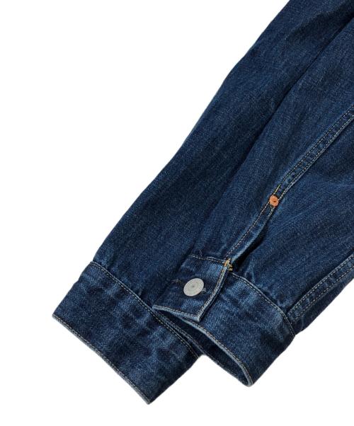 SCYEBASICS（サイベーシックス）SCYEBASICS (サイベーシックス) セルヴィッチデニム 2rdタイプ トラッカージャケット インディゴ サイズ:SIZE 38の古着・服飾アイテム