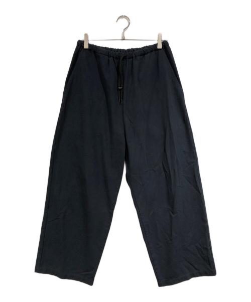 NANTE（ナンテ）NANTE (ナンテ) COTTON SWEAT WIDE PANTS ネイビー サイズ:SIZE Mの古着・服飾アイテム