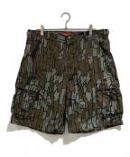 SUPREMEシュプリーム）の古着「CARGO SHORT CAMO」｜グリーン