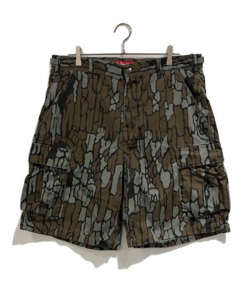 SUPREME（シュプリーム）SUPREME (シュプリーム) CARGO SHORT CAMO グリーン サイズ:SIZE 34の古着・服飾アイテム