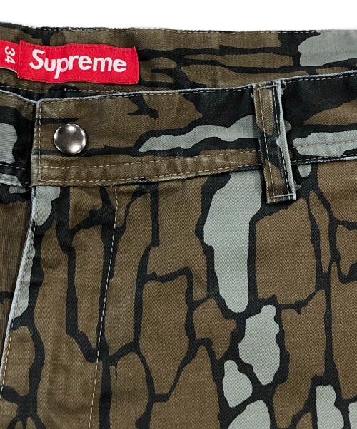 SUPREME（シュプリーム）SUPREME (シュプリーム) CARGO SHORT CAMO グリーン サイズ:SIZE 34の古着・服飾アイテム