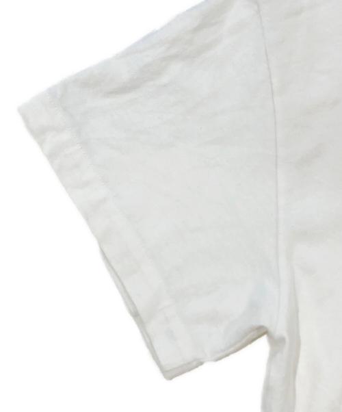 JIL SANDER（ジルサンダー）JIL SANDER (ジルサンダー) ロゴプリント クルーネックTシャツ ホワイト サイズ:SIZE　XSの古着・服飾アイテム