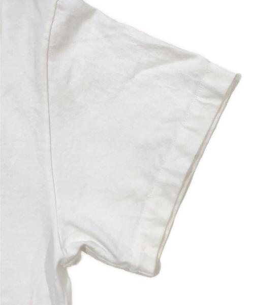 JIL SANDER（ジルサンダー）JIL SANDER (ジルサンダー) ロゴプリント クルーネックTシャツ ホワイト サイズ:SIZE　XSの古着・服飾アイテム