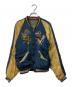 VINTAGE（ヴィンテージ）の古着「スーベニアジャケット」｜グリーン×ブルー