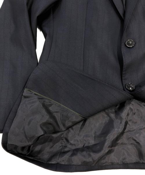 EMPORIO ARMANI（エンポリオ アルマーニ）EMPORIO ARMANI (エンポリオ アルマーニ) セットアップスーツ ネイビー サイズ:SIZE 48の古着・服飾アイテム