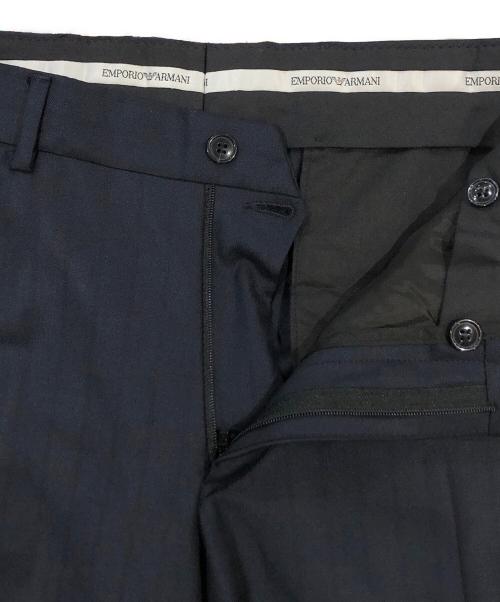 EMPORIO ARMANI（エンポリオ アルマーニ）EMPORIO ARMANI (エンポリオ アルマーニ) セットアップスーツ ネイビー サイズ:SIZE 48の古着・服飾アイテム