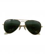 RAY-BANレイバン）の古着「ティアドロップサングラス」｜ゴールドカラー