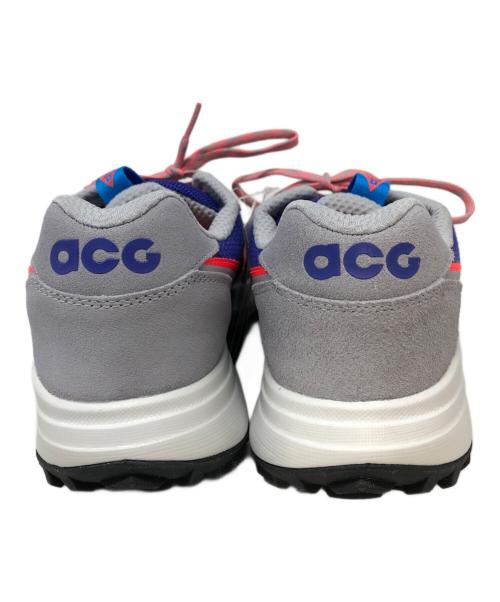 NIKE ACG（ナイキエーシージー）NIKE ACG (ナイキエーシージー) ACG LOWCATE ローカットスニーカー パープル×グレー サイズ:SIZE 26.5cmの古着・服飾アイテム