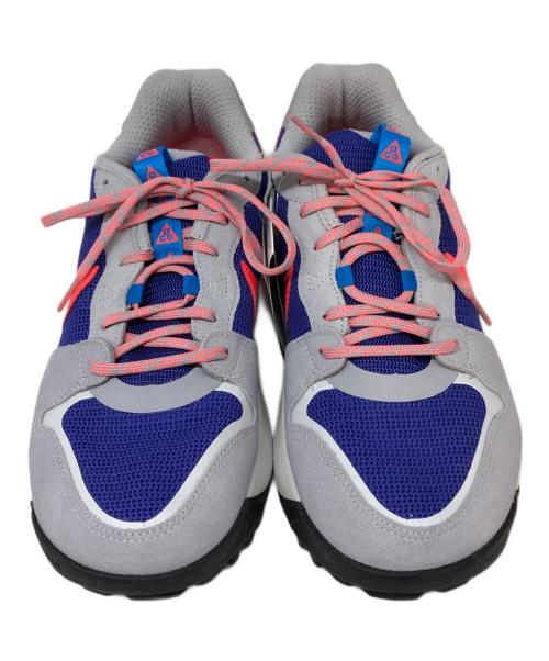 NIKE ACG（ナイキエーシージー）NIKE ACG (ナイキエーシージー) ACG LOWCATE ローカットスニーカー パープル×グレー サイズ:SIZE 26.5cmの古着・服飾アイテム