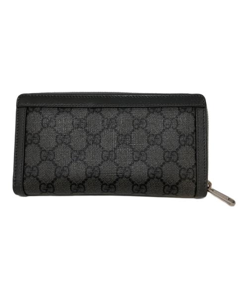 GUCCI（グッチ）GUCCI (グッチ) ラウンドジップ オフィディア ジップアラウンドウォレット グレーの古着・服飾アイテム