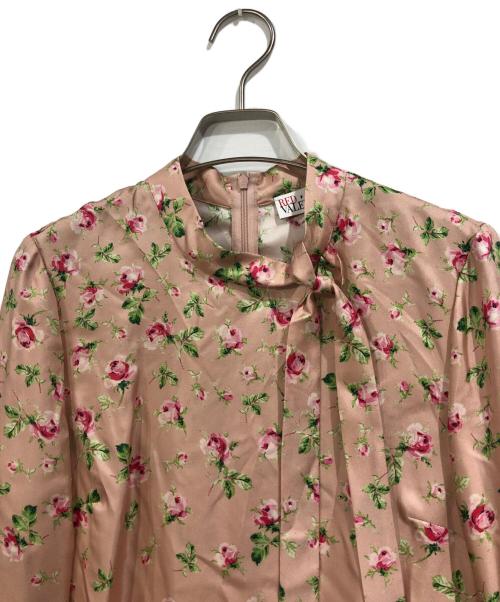 RED VALENTINO（レッドヴァレンティノ）RED VALENTINO (レッドヴァレンティノ) 花柄フリルワンピース ピンク サイズ:SIZE 38の古着・服飾アイテム