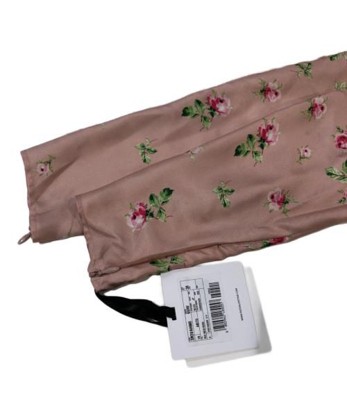 RED VALENTINO（レッドヴァレンティノ）RED VALENTINO (レッドヴァレンティノ) 花柄フリルワンピース ピンク サイズ:SIZE 38の古着・服飾アイテム