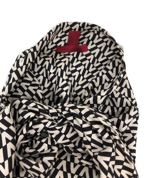 VALENTINO（ヴァレンティノ）VALENTINO (ヴァレンティノ) スカーフハット ブラックの古着・服飾アイテム