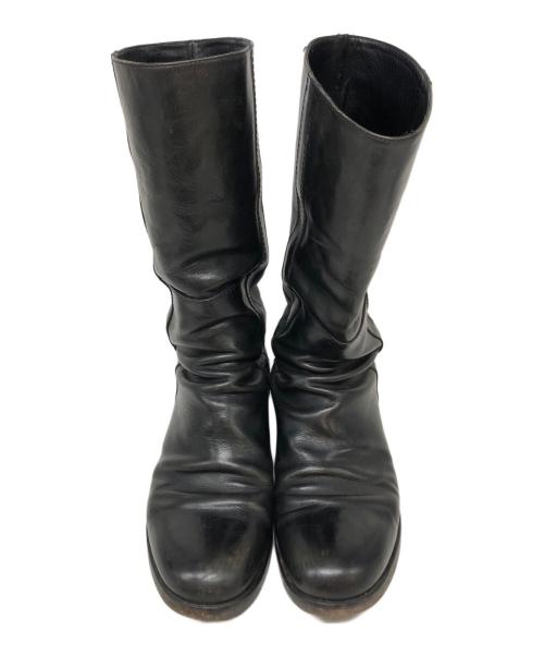 JIL SANDER（ジルサンダー）JIL SANDER (ジルサンダー) ロングレザーブーツ ブラック サイズ:SIZE 38 1/2の古着・服飾アイテム