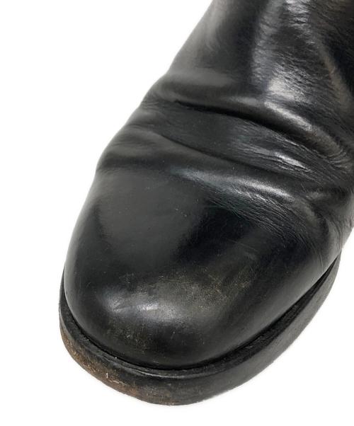JIL SANDER（ジルサンダー）JIL SANDER (ジルサンダー) ロングレザーブーツ ブラック サイズ:SIZE 38 1/2の古着・服飾アイテム