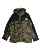 THE NORTH FACEザ ノース フェイス）の古着「Novelty Mountain Light Jacket」｜カーキ×ブラック