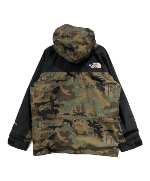 THE NORTH FACE（ザ ノース フェイス）THE NORTH FACE (ザ ノース フェイス) Novelty Mountain Light Jacket カーキ×ブラック サイズ:SIZE Mの古着・服飾アイテム