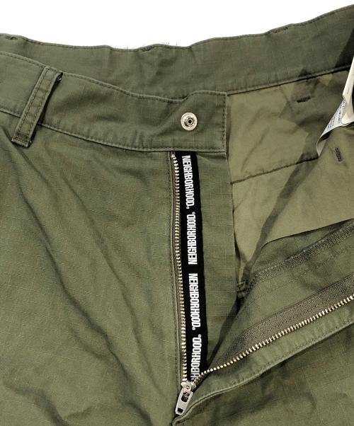 NEIGHBORHOOD（ネイバーフッド）NEIGHBORHOOD (ネイバーフッド) WIDE CARGO PANTS グリーン サイズ:SIZE Mの古着・服飾アイテム