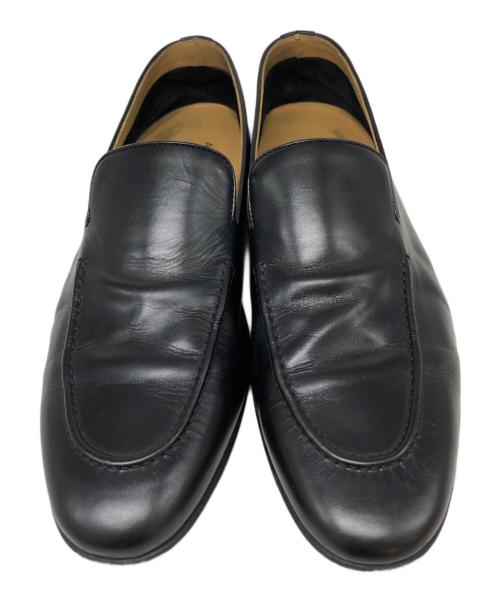 AMEDEO TESTONI（アメデオテストーニ）AMEDEO TESTONI (アメデオテストーニ) ローファー ブラック サイズ:SIZE 7 1/2の古着・服飾アイテム