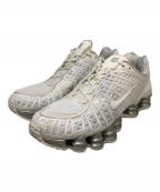 NIKEナイキ）の古着「SHOX TL ローカットスニーカー」｜ホワイト
