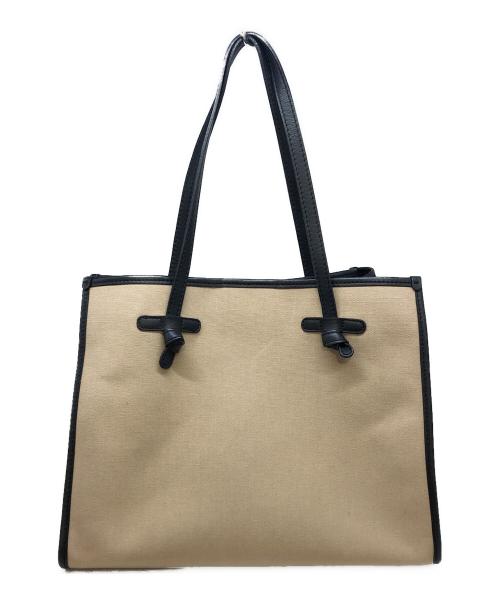 GIANNI CHIARINI（ジャンニ キアリーニ）GIANNI CHIARINI (ジャンニ キアリーニ) ミニポーチ付 トートバッグ ベージュの古着・服飾アイテム