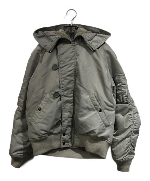 AVIREX（アヴィレックス）AVIREX (アヴィレックス) N-2B フライトジャケット グリーン サイズ:SIZE Lの古着・服飾アイテム
