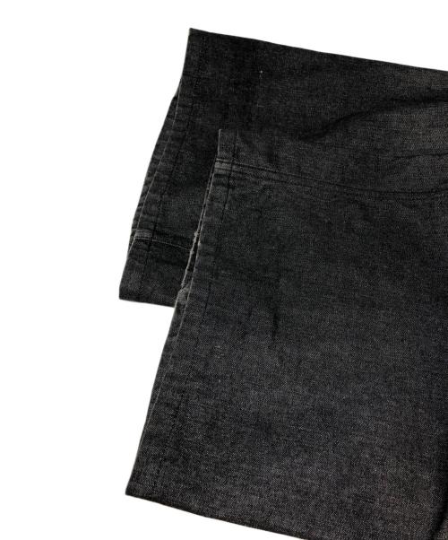 JOHN LAWRENCE SULLIVAN（ジョン ローレンス サリバン）JOHN LAWRENCE SULLIVAN (ジョン ローレンス サリバン) RIGID DENIM WIDE PANTS ブラック サイズ:SIZE Sの古着・服飾アイテム