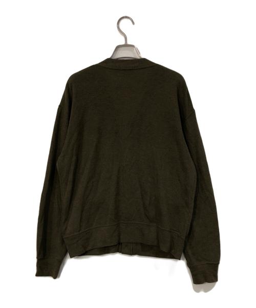 COMME des GARCONS HOMME（コムデギャルソン オム）COMME des GARCONS HOMME (コムデギャルソン オム) ウールカーディガン オリーブ サイズ:-の古着・服飾アイテム
