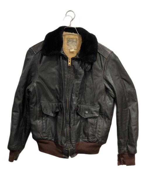 L.L.Bean（エルエルビーン）L.L.Bean (エルエルビーン) G-1ゴートレザージャケット ブラウン サイズ:-の古着・服飾アイテム