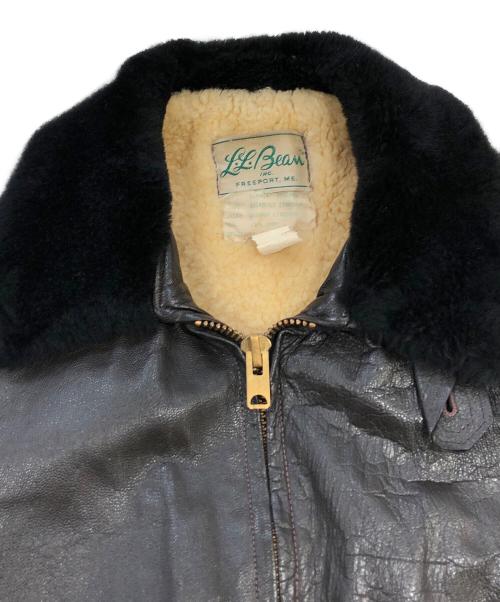 L.L.Bean（エルエルビーン）L.L.Bean (エルエルビーン) G-1ゴートレザージャケット ブラウン サイズ:-の古着・服飾アイテム