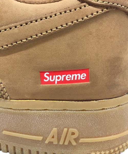 NIKE（ナイキ）NIKE (ナイキ) SUPREME (シュプリーム) AIR FORCE1 LOW W SP ローカットスニーカー ブラウン サイズ:26.5の古着・服飾アイテム