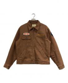 AVIREX×PEANUTS（アヴィレックス×ピーナッツ）の古着「WORK JACKET ワーク ジャケット」｜ブラウン