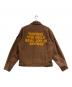 AVIREX (アヴィレックス) PEANUTS (ピーナッツ) WORK JACKET ワーク ジャケット ブラウン サイズ:L：12000円