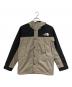 THE NORTH FACE（ザ ノース フェイス）の古着「Mountain Light Jacket / マウンテンライトジャケット」｜ベージュ×ブラック