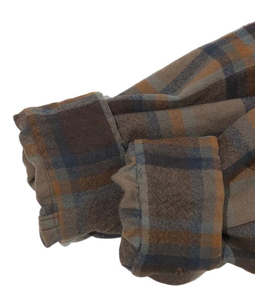 PENDLETON（ペンドルトン）PENDLETON (ペンドルトン) 70sウールチェックシャツ / ボードシャツ ブラウン サイズ:SIZE Mの古着・服飾アイテム