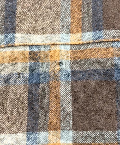 PENDLETON（ペンドルトン）PENDLETON (ペンドルトン) 70sウールチェックシャツ / ボードシャツ ブラウン サイズ:SIZE Mの古着・服飾アイテム