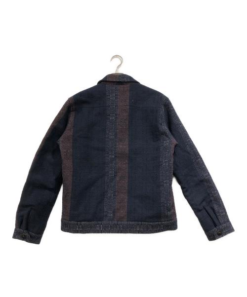 CALLEE（キャリー）CALLEE (キャリー) ウールジャケット ネイビー サイズ:Lの古着・服飾アイテム