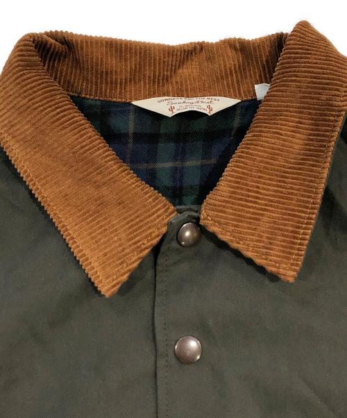 SUNDAYS BEST（サンデイズベスト）SUNDAYS BEST (サンデイズベスト) COACHES JACKET グリーン サイズ:SIZE Lの古着・服飾アイテム