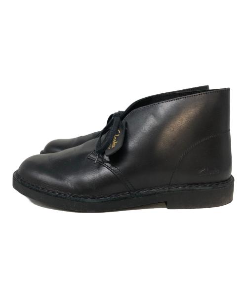 CLARKS（クラークス）CLARKS (クラークス) チャッカーブーツ ブラック サイズ:SIZE 9 1/2の古着・服飾アイテム