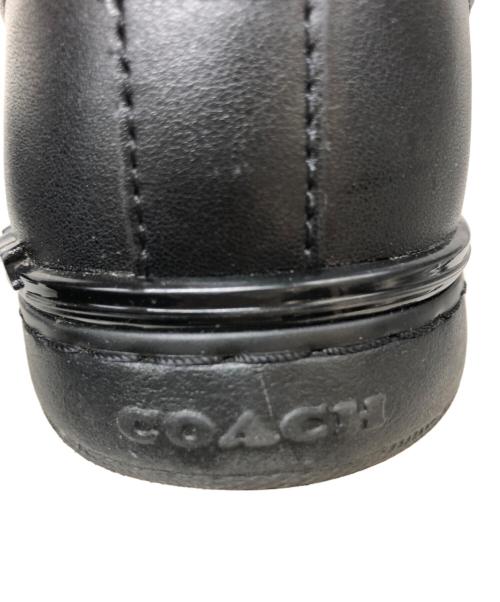 COACH（コーチ）COACH (コーチ) クリップ ロー トップ スニーカー ウィズ シグネチャー キャンバス ローカットスニーカー ブラック サイズ:SIZE 25cmの古着・服飾アイテム