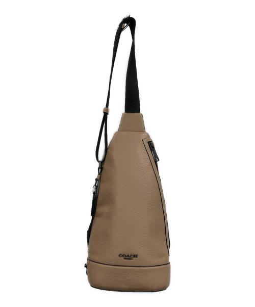 COACH（コーチ）COACH (コーチ) ドミニク スリング パック / ワンショルダーバッグ ベージュの古着・服飾アイテム