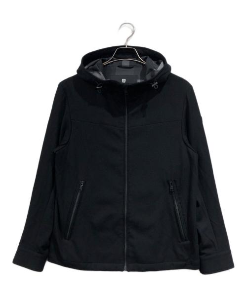 BLACK LABEL CRESTBRIDGE（ブラックレーベル クレストブリッジ）BLACK LABEL CRESTBRIDGE (ブラックレーベル クレストブリッジ) フーデッドジャケット ブラック サイズ:SIZE Mの古着・服飾アイテム