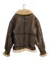 USED (ユーズド) B-3ムートンジャケット ブラウン サイズ:SIZE L：15000円
