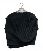 ISSEY MIYAKEイッセイミヤケ）の古着「BOX KNIT」｜ブラック