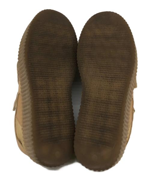 MM6 Maison Margiela（エムエムシックスメゾンマルジェラ）MM6 Maison Margiela (エムエムシックスメゾンマルジェラ) velcro strap leather sneaker キャメル サイズ:SIZE 38の古着・服飾アイテム