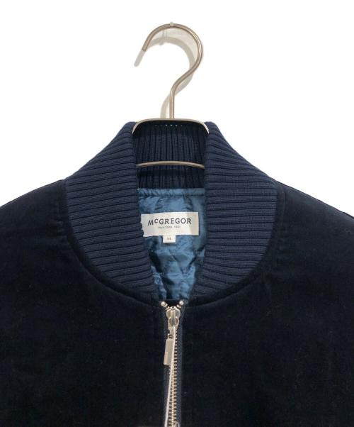 McGREGOR（マックレガー）McGREGOR (マックレガー) 別珍ボマージャケット ネイビー サイズ:SIZE Mの古着・服飾アイテム