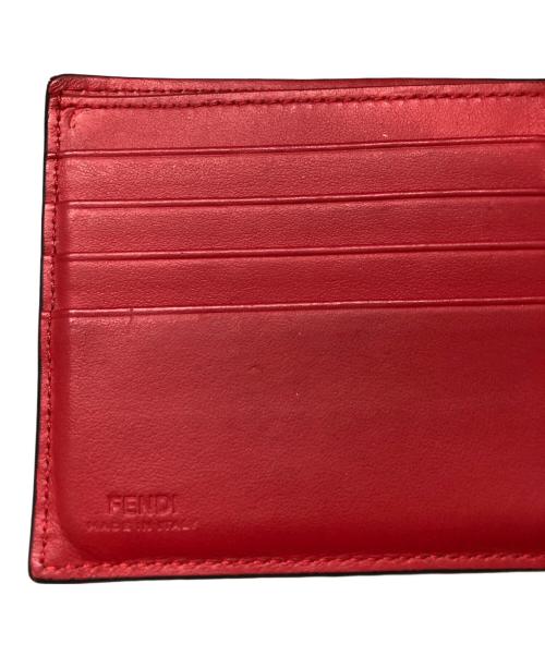 FENDI（フェンディ）FENDI (フェンディ) 2つ折り財布 ブラックの古着・服飾アイテム