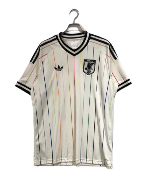 adidas（アディダス）adidas (アディダス) サッカー日本代表 2026 アウェイ レプリカ ユニフォーム ホワイト サイズ:SIZE 2XLの古着・服飾アイテム