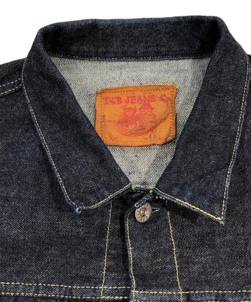 TCB jeans（ティーシービー ジーンズ）TCB JEANS (ティーシービー ジーンズ) Late S40's Jacket 13.5oz インディゴ サイズ:SIZE 44の古着・服飾アイテム